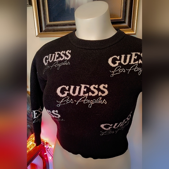🖤 Guess Los Angeles Logo Sweater – Size S 🖤 Excellent Condition 🖤 - Picture 4 of 7